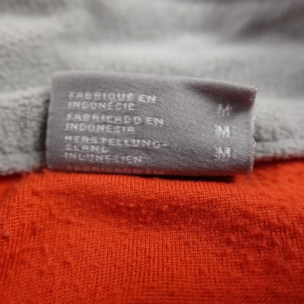 Oklahoma State Cowboys Pullover Mens M Orange‎ NCAA Football Columbia 1/4 Zip